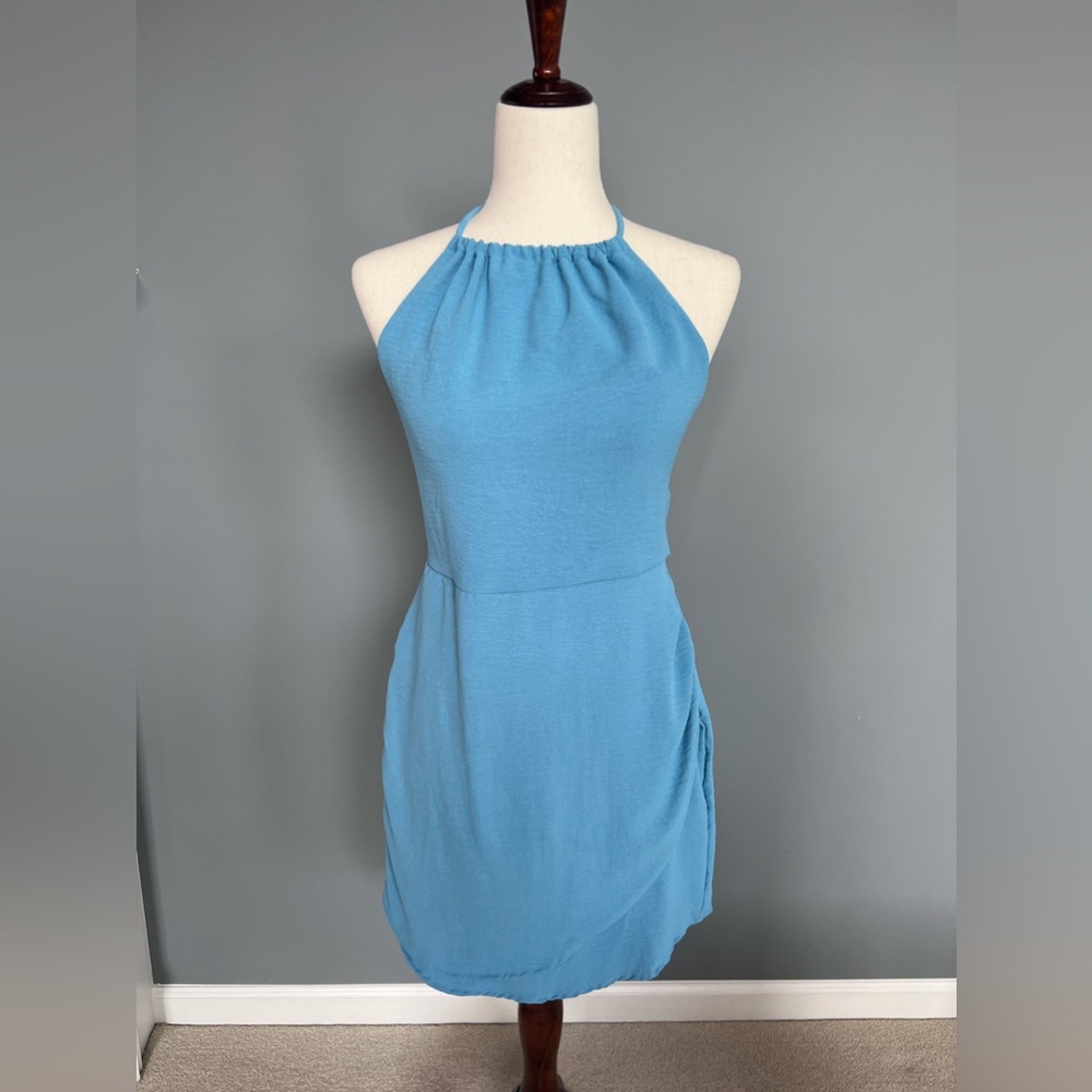 🌸 2 for $10 🌸 New Forever 21 Blue Halter Dress